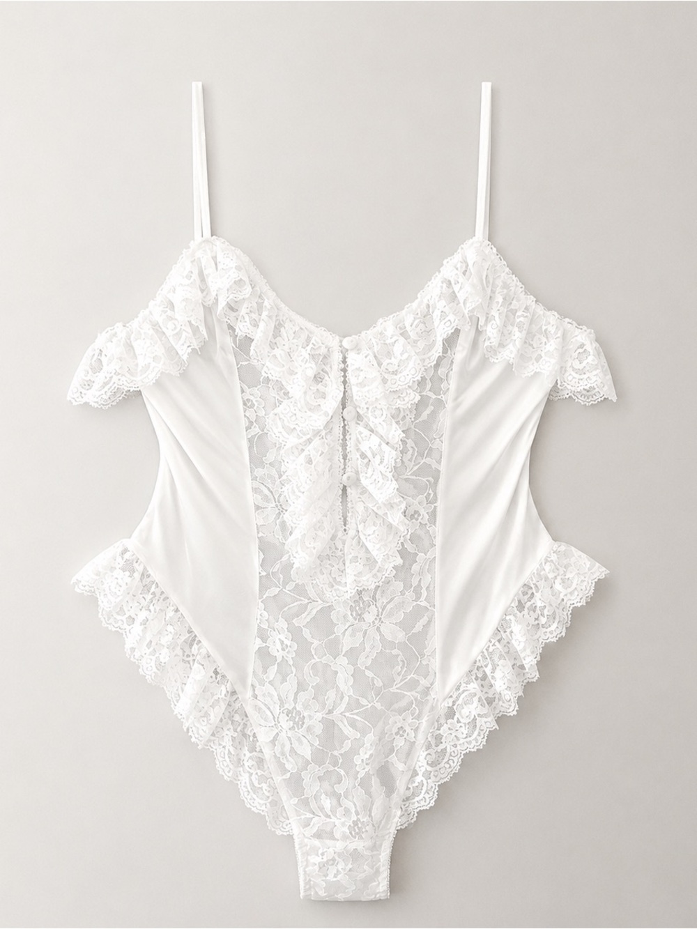VTG 1980’s Lace Lingerie Bodysuit